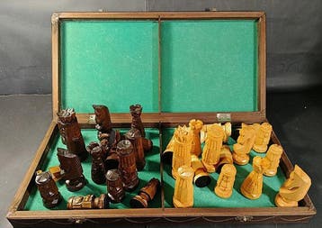 Schaakspel - Muy Grande - Hout