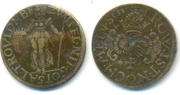 Rechenpfennig o J Unbestimmter interessanter, Postzegels en Munten, Penningen en Medailles, Verzenden