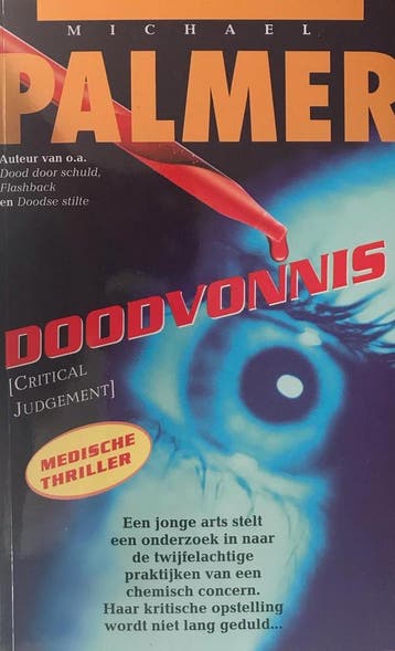 DOODVONNIS 9789022982921 Michael Palmer, Verzenden, Gelezen, Michael Palmer