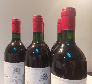 1990 Château Pujol Marceau - Graves - 6 Bouteilles (0,75 L), Collections