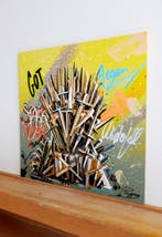 Pappay - Street art: The Iron Throne