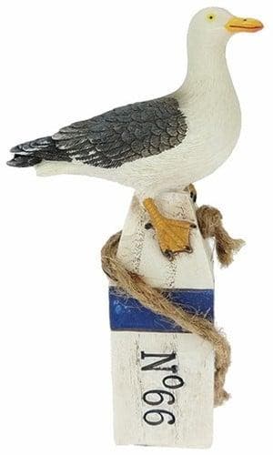 Meeuw Maritiem op Meerpaal Nr. 66 Groot