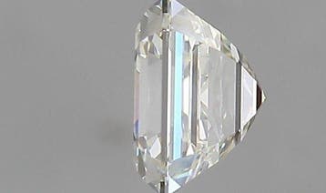1 pcs Diamant (Natuurlijk) - 1.00 ct - Carré - H - VVS2 -, Nieuw