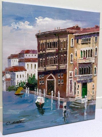 Christof Vevers (1962) - Escapade à Venise, Antiek en Kunst