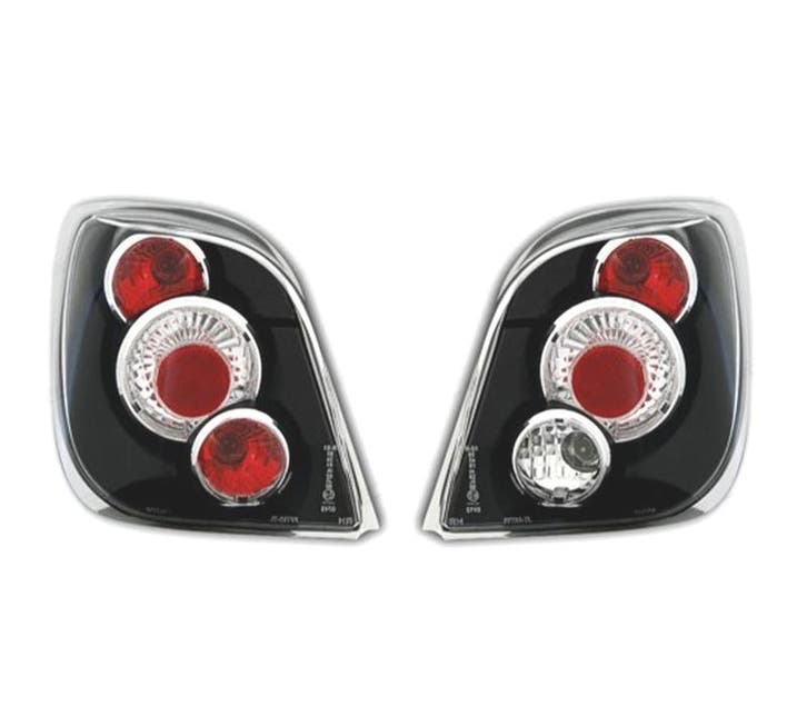 FEUX ARRIÈRE POUR FORD FIESTA MK3 89-95 FOND NOIR, Autos : Pièces & Accessoires, Éclairage, Envoi