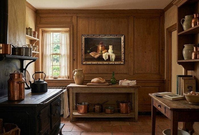 École Européene (XIX) - Le Véritable Pot-au-Feu, Antiek en Kunst, Kunst | Schilderijen | Klassiek