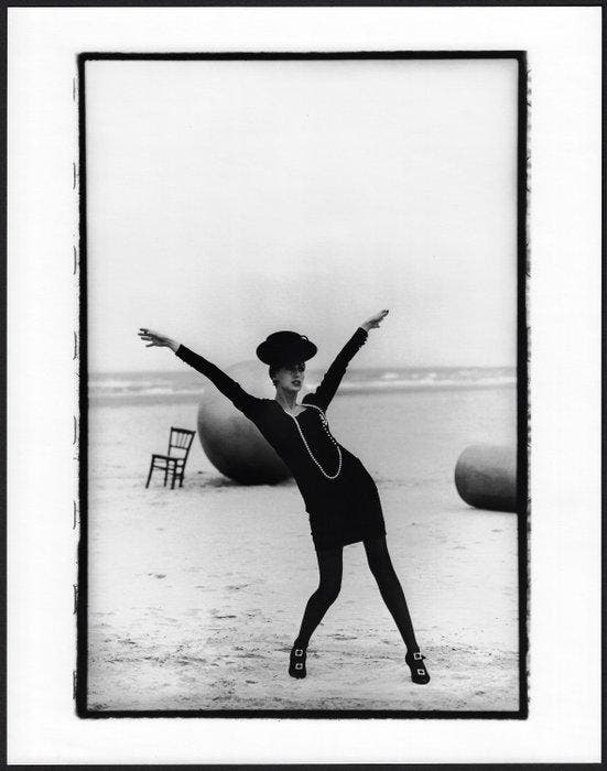 Peter Lindbergh (1944-2019) - Giselle, Le Touquet. British, Antiek en Kunst, Kunst | Designobjecten