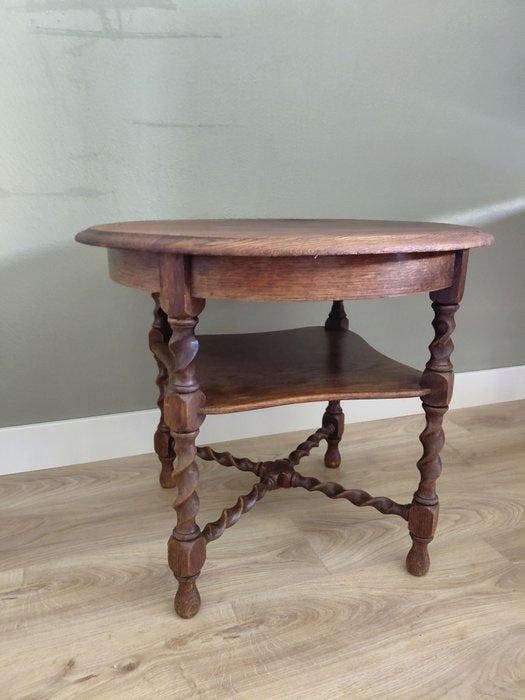 Table basse - Chêne - Barley Twist table basse, Antiek en Kunst, Antiek | Overige Antiek