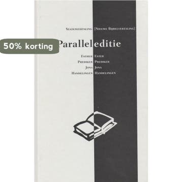 PARALLELEDITIE 1 - Es/Pred/Jona/Hand 9789050309875, Boeken, Verzenden, Gelezen, BIJBELVERT./STV NIEUWE