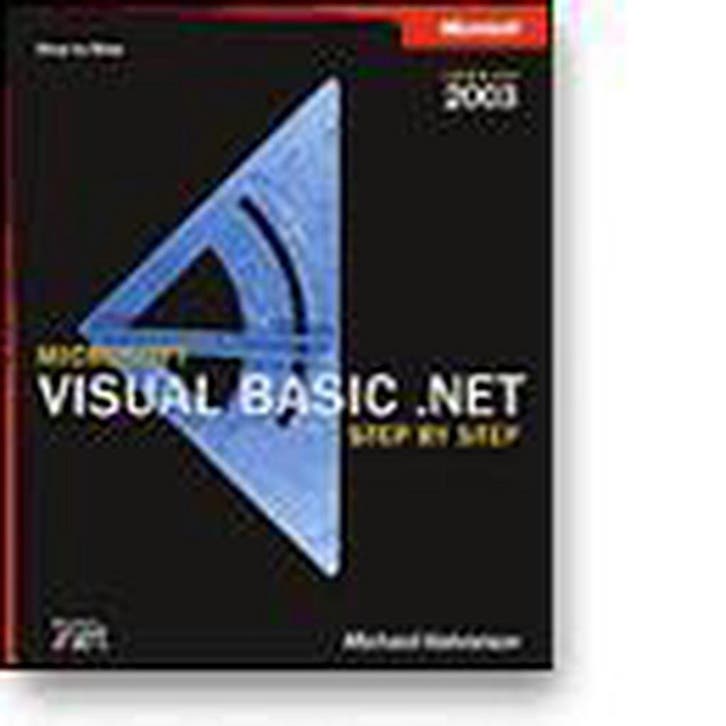 MS VB .NET step by step - version 2003 9780735619050, Livres, Langue | Anglais, Envoi