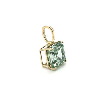 Zonder minimumprijs - Hanger - 14 karaat Geel goud - 1.04ct.