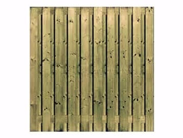 Veiling - Tuinschutting met betonpalen 14,4m