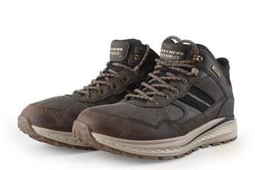 Skechers Veterboots in maat 45 Bruin, Kleding | Heren, Schoenen, Bruin, Verzenden, Boots, Zo goed als nieuw