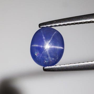 1 pcs Bleu Saphir étoilé - 2.17 ct - Lotus Gemology