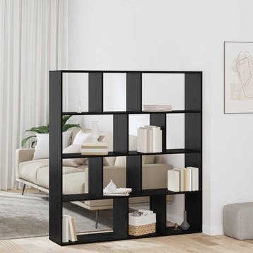 vidaXL Boekenkast 12-laags 132 x 29 x 141,5 cm Bewerkt hout, Verzenden
