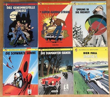 Valhardi & Co, Abenteurer 1 bis 11,15 - 12 Comic collection, Boeken, Nieuw