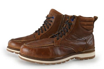 Travelin Veterboots in maat 44 Cognac, Kleding | Heren, Schoenen, Overige kleuren, Verzenden, Boots, Zo goed als nieuw