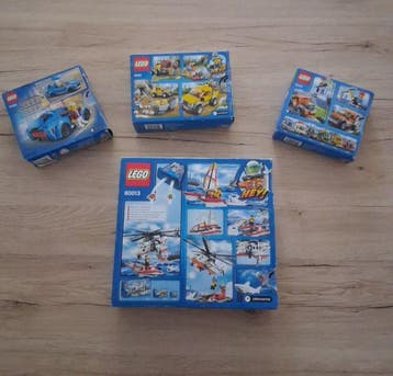 Lego Set - City - City 60013, 60054, 60285, 4200, Nieuw