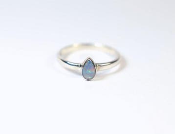 Australische opaal ring / nieuw- 1.58 g - (1)