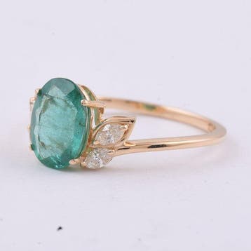 Sans prix de réserve - Bague - 14 carats Or jaune - 1.49ct., Nieuw