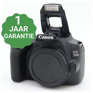 10% korting | Canon EOS 250D body | Tweedehands, Audio, Tv en Foto, Verzenden, Zo goed als nieuw, Canon