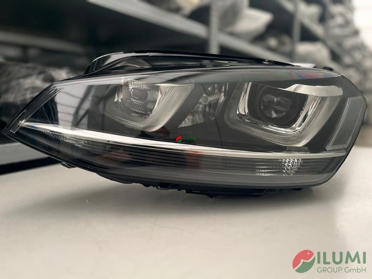 VW Golf 7 VII XENON PHARE AVANT GAUCHE KPL 5G1941751, Auto-onderdelen, Verlichting, Gebruikt, Volkswagen, Verzenden