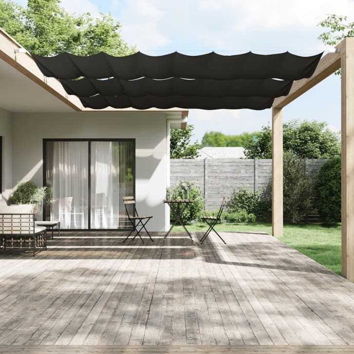 vidaXL Luifel verticaal 140x420 cm oxford stof, Tuin en Terras, Parasols, Nieuw, Verzenden