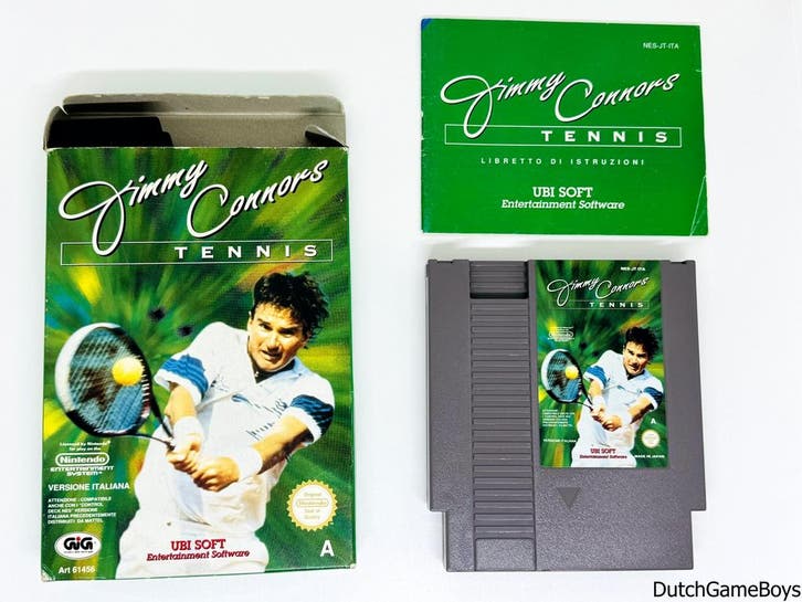 Nintendo Nes – Jimmy Connors Tennis - ITA, Consoles de jeu & Jeux vidéo, Jeux | Nintendo NES, Envoi