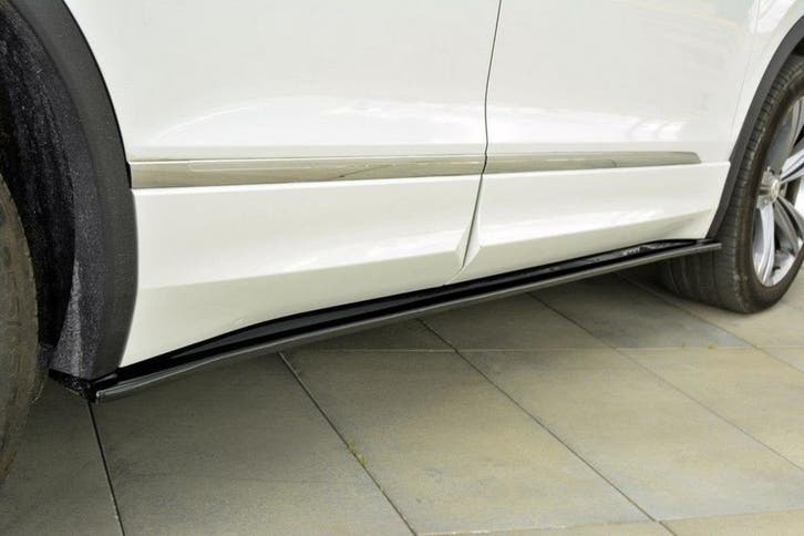 Side Skirts Diffuser voor Volkswagen Tiguan R line, Auto diversen, Tuning en Styling, Ophalen of Verzenden