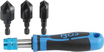 Bgs Technic Countersink Set 3-in-1, Verzenden
