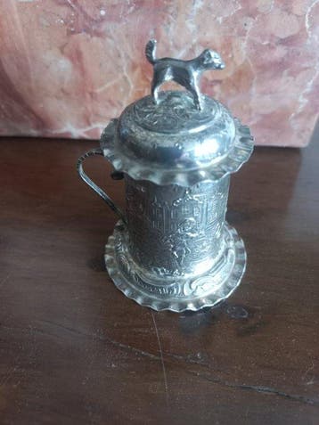 Vase avec couvercle - Argent - Thankard