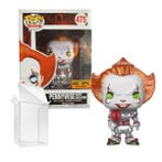 Funko Pop  IT Pennywise with Balloon 475 Hot Topic Metallic, Verzenden, Nieuw