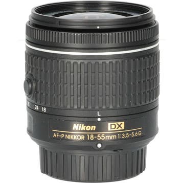 Tweedehands Nikon AF-P DX 18-55mm f/3.5-5.6 G VR CM7373, Ophalen of Verzenden, Gebruikt, Overige typen, Zoom