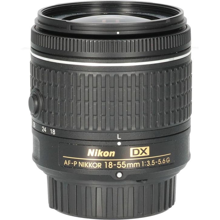Tweedehands Nikon AF-P DX 18-55mm f/3.5-5.6 G VR CM7373, Audio, Tv en Foto, Foto | Lenzen en Objectieven, Overige typen, Gebruikt