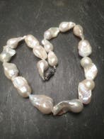 Natuurlijke fishtail-barokvormige parels - Halsketting -