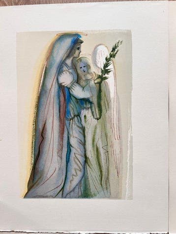 Salvador Dali (1904-1989) - La Divina Comedia - Paraíso 32