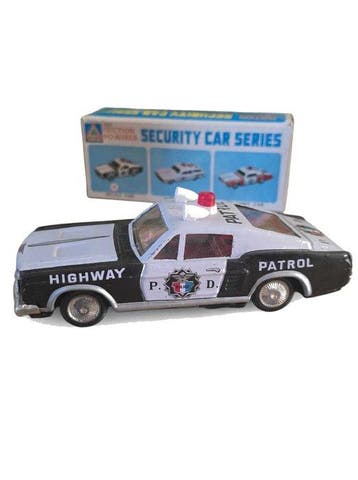 Zeldzame Bandai / Clover - Blikken speelgoedauto - 7003