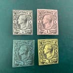 Saksen 1855 - Volledige emissie - MH - Michel 8/11, Gestempeld