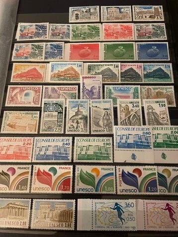 Frankrijk 1945/2008 - Postzegels van Frankrijk van 1945 tot, Gestempeld