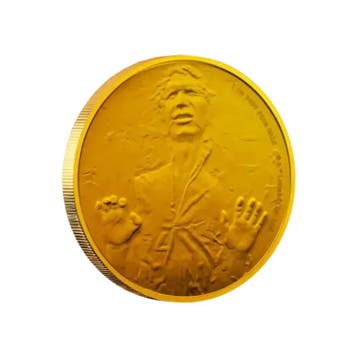 Gouden STAR WARS™ classics Han Solo 1 troy ounce