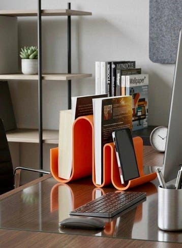 TiWo Design - Tijdschriftenhouder - Space Age Wave-stand, Antiquités & Art