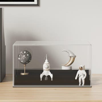 vidaXL Vitrine transparant 24x16x13 cm acryl, Verzenden
