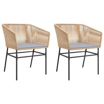 tuinstoelen met kussens: Tweede kansje, OP=OP, Tuin en Terras, Verzenden, Zo goed als nieuw, Rotan