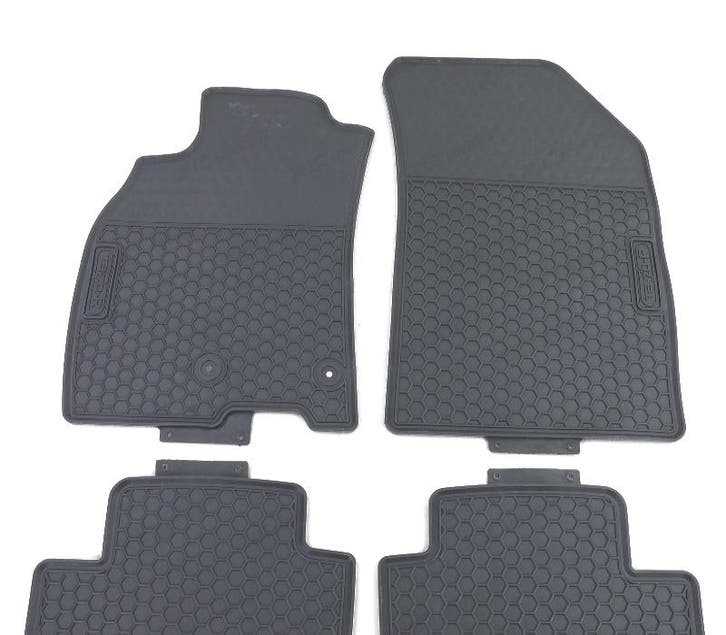 Tapis En Caoutchouc Pour Renault Megane Kz Bz 08- 4 Unités, Auto diversen, Automatten, Verzenden