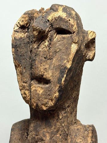 Verweerde Namaste Biddende Beeld - 52 cm, 1,7 kg -, Antiek en Kunst