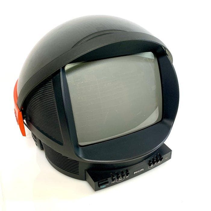 Philips - Buis televisie - Discoverer Space Age TV, Antiek en Kunst, Antiek | Meubels | Stoelen en Sofa's