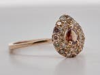 Zonder minimumprijs - Ring - 14 karaat Geel goud - 0.65ct.