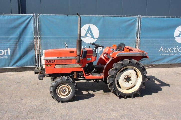 Veiling: Minitractor Mitsubishi MTE2000D Diesel 20pk, Zakelijke goederen, Landbouw | Tractoren, Ophalen