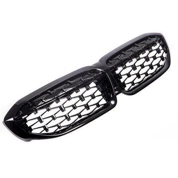 Glans Zwart Diamond Nieren (Gril) BMW 3 Serie G20 G21 B0432, Auto-onderdelen, Nieuw, Voor, BMW