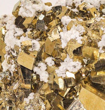 Premium 2,76 kg Pyrite péruvienne cubique et grappe de